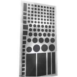 LightDims Original Strength - Light Dimming LED Covers and Light Dimming Sheets for Routers, Electronics and Appliances and More. Dims 50-80% of Light, in Minimal Packaging.