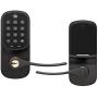 Yale Assure Lever - Z-Wave Smart Door Lever for Keyless Access (for doors with no deadbolt) - Works with Ring Alarm, Samsung SmartThings and More - Bronze