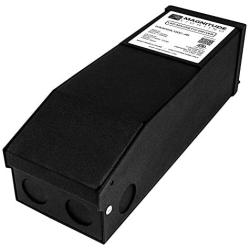 LED Dimmable Driver 150W (2.5A), Magnetic, 110V AC-24V DC Transformer, Low Voltage Power Supply for LED Strip Lights- Compatible w/Lutron & Leviton - for Kitchens, Cabinets, Bedrooms & More - USA Made