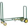 Rock-N-Roller R2RT-GR (Micro) 8-in-1 Folding Multi-Cart/Hand Truck/Dolly/Platform Cart/26'' to 39'' Telescoping Frame/350 lbs. Load Capacity, Green