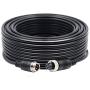 4-Pin Extension Cord for Vehicle Backup Camera, 15M 49.2FT Car Backup Camera Extension Cable Aviation Adapter Waterproof Shockproof for Vehicle Rearview Backup Camera Kit on Truck Trailer Camper Bus
