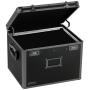 Vaultz Locking File Storage Chest, Two-Handled, Letter/Legal File Storage, Tactical Black, 16.5 x 13.5 x 12 inches