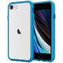 JETech Case for iPhone SE 2020 2nd Generation, iPhone 8 and iPhone 7, 4.7-Inch, Shockproof Bumper Cover, Anti-Scratch Clear Back (Blue)
