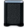 Thankscase Solid Aluminum Stand for Apple Pencil, Silicone Holder Keep Pencil Tip Safely, Keep Your Pencil Stand Elegantly for Easy Access.(Black Grilles)
