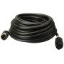 Southwire 19190008 6/3 & 8/1 SEOW 50 Amp, 125/250-Volt Outdoor Extension Cord CA-Style CS63 Twist-Lock, Custom Blended Jacket, Extra Hard Usage Cord, 100-Feet, 100-Foot, Black