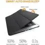 DTTO Mini Case for iPad Mini 3/2/1, (Not Compatible with Mini 5th Generation 2019) Ultra Slim Lightweight Smart Case Trifold Cover Stand with Flexible Soft TPU Back Cover [Auto Sleep/Wake],Black