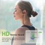 Letsfit Bluetooth Headphones IPX7 Waterproof 15Hrs Playtime Wireless Earbuds, Bluetooth 5.0 Running Headphones, HiFi Stereo in-Ear Earphones with Mic Noise Cancelling for Sports, Workout, Gym