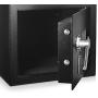 AdirOffice Digital Depository Safe - Front Loading - Digital Keypad Lock - Lockout Mode (Black)