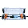 Weatherproof Extension Cord Protector - Clear Housing with Hook and Security Loop