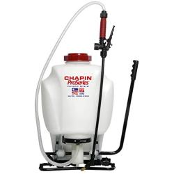 Chapin 61800 4Gal Backpack Sprayer, 4-Gallon, Translucent White