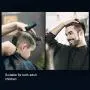 Electric Hair Clippers,Men Self-Service Hair Cutting Wireless USB Hairdressing Electric 2W 3mm/4mm/5mm/6mm,Hair Trimmer Low Noise Hair Shaver Machine Cutter Tool for Barber/Home/Travel Use (USB)