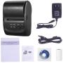 MUNBYN Android Wireless Bluetooth Thermal Printer with Carry Case, Portable Mini 2 Inches 58mm Bill Receipt Printer Impresora térmica, Support ESC/POS/Star Command