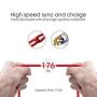 iPhone Charger Cable MFi Certified AHGEIIY,3Pack Nylon Braided Fast Charging Cable for iPhone SE 2,11 Pro,Xs, Max, XR, X,8 Plus,7 Plus,6 Plus,6S Plus,iPad and More