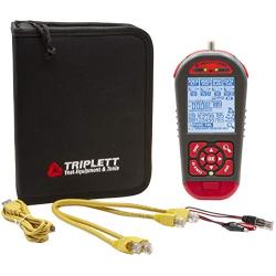 Triplett LVPRO20 Upgradeable Cable Tester with 6 Tester Apps for all Wire Types (COAX, CAT5/5e/6/6a/7, Shielded/Unshielded)