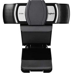 Logitech C930c HD Smart 1080P Webcam with Cover for Computer Zeiss Lens USB Video Camera 4 Time Digital Zoom Web cam (Asian Model)