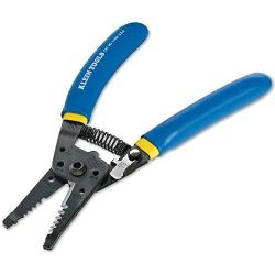 Klein Tools - 11055KLE 11055 Wire Cutter and Wire Stripper, Stranded Wire Cutter, Solid Wire Cutter, Cuts Copper Wire Blue/Yellow