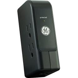 GE Travel Charger Surge Protector with Dual USB Ports (2.1 Amp / 10 Watt)
