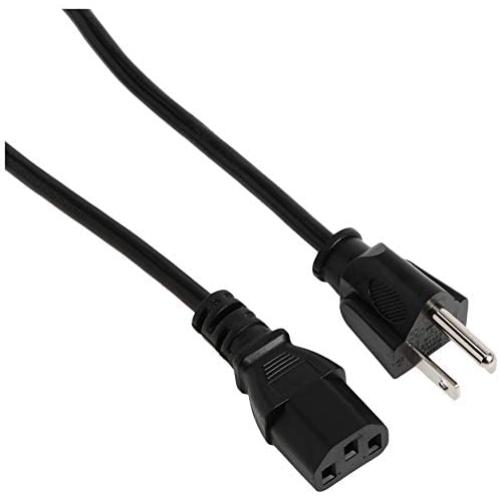 StarTech.com 10 Ft Standard Computer Power Cord (NEMA 5-15P to IEC 320 C13) - 18 AWG Replacement AC Power Cable for PC or Monitor - 125V, 10A (PXT101_10)