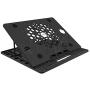 AICHESON Portable Laptop Stand, Adjustable Height 1.16 LB Ergonomic Ventilated Computer Stands Compatible with Apple MacBook, X5 Black