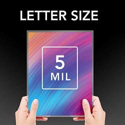 GBC Thermal Laminating Sheets / Pouches, Letter Size, 5 Mil, EZUse, 200-Count (3740727F)