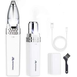 3 in 1 Eyebrow Trimmer Eyebrow Razor Portable Precision Eyebrow Hair Remover USB Rechargeable Cordless Painless Electric Facial Eyebrow Hair Remover for Women and Men.