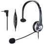 Callez 2.5mm Cordless Phone Headset Mono, Hands-Free Telephone Headset With Noise Canceling Mic For DECT AT&T ML17929 Vtech Panasonic KX-T7630 KX-T7633 Uniden RCA Cisco Call Center Home Office(C300D1)