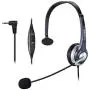 Callez 2.5mm Cordless Phone Headset Mono, Hands-Free Telephone Headset With Noise Canceling Mic For DECT AT&T ML17929 Vtech Panasonic KX-T7630 KX-T7633 Uniden RCA Cisco Call Center Home Office(C300D1)