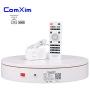 ComXim Professional 360 Degree Photography Turntable for Product Photography, 88LB Capacity, 12.6in Diameter,Automatic Remote Control Angle,Speed,Direction, Various Rotation Mode