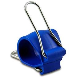 GadgetKlip Single Size Pack: Universal Cable and Cord Organizing Clip for Managing Cords, Plants, Cables, Wires, Home, Offices, Garden, Work Areas Both Indoors/Outdoors (20 Medium Blue)