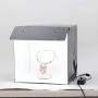 Portable Foldable Photo Studio Box with LED Light for Professional Photography,Super Bright Dimmable LED Lighting 5500k (40x40x40cm)