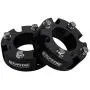 Supreme Suspensions - Front Leveling Kit for 2007-2021 Toyota Tundra and 2007-2021 Toyota Sequoia 2.5'' Front Lift Strut Spacers 2WD 4WD (Black)