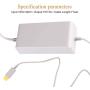 Console Charger for Wii U, AC Adapter Power Supply Replacement for Nintendo WiiU Console (Not Compatible with Nintendo Wii)