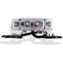 Condor TIR Emergency 3 Watt Low Profile Magnetic Roof Mount Mini LED Light bar 23in (Blue)