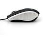 Verbatim Optical Mouse - Wired with USB Accessibility - Mac & PC Compatible - White - 99740