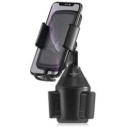 Car Cup Holder Phone Mount, Automobile Cradles Universal Cell Phone Holder Compatible with iPhone 11 Pro/XS/Max/XR/8 Plus /7 /6s Samsung Galaxy S20+/S10/Note 20/ 10(Black)