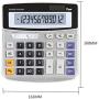Calculator, Electronic Desktop Calculator,12-Digit Solar Power Supply Calculator,Solar Battery Dual Power with Large LCD Display Office Calculators Lianshi