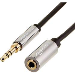 Amazon Basics 3.5mm Male to Female Stereo Audio Extension Adapter Cable - 25 Feet