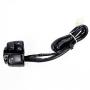 1 Pair Motorcycle 1'' Handlebar Switches Control and Wiring Harness Compatible with Harley