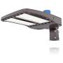 HYPERLITE LED Parking Lot Lighting 150W 20,250Lm (135lm/w) 5000K UL DLC Certified IP65 Led Shoebox Light with Dusk to Dawn Photocell Single Easy Installation Slip Fitter Included