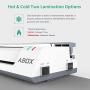 ABOX Laminator OL381C, A3 A4 Laminator Machine 5 in 1 Thermal Laminating Machine with Jam Release Switch, ABS Function, Corner Rounder, 16 Laminating Pouches for Home, Office and School