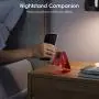 Upgraded Aluminum Cell Phone Stand, OMOTON C1 Durable Cellphone Dock with Protective Pads, Smart Stand Designed for iPhone 11 Pro Max XR XS 8 Plus 7 SE, iPad Mini, Android Phones, Red