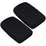 Lcyam Remote Key Fob Covers Durable Silicone Case Fits for 3 4 Button Keys on Side 2019 2020 Mazda 3 CX-30 CX-5 CX-9 Mazda 6 (Black Black)