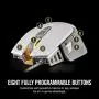 Corsair M65 RGB Elite - FPS Gaming Mouse - 18,000 DPI Optical Sensor - Adjustable DPI Sniper Button - Tunable Weights - White