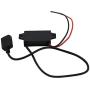 AUTEK DC DC Converter Buck Module 12V/24V To 5V 3A USB Output Step Down Voltage Regulator Charge Compatible for iPad iPhone 4S 5 6/6 Plus etc (Standard USB)