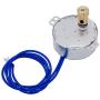 Twidec/7mm Connector Synchronous Motor AC100~127V 50/60HZ Turntable Synchron Motor 4W CW/CCW Electric Motor 5-6RPM/MIN +Hexagon Shaft motor flexible coupling coupler+ Allen Wrench TYC-50-501P
