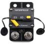 T Tocas 60 A Surface-Mount Circuit Breaker double 3/8'' stud with Manual Reset, 12V- 72V DC, Waterproof