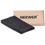 Neewer 10 x 12FT / 3 x 3.6M PRO Photo Studio Premium Polyester Collapsible Backdrop Background for Photography,Video and Televison (Background ONLY) - BLACK