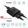 HDMI Switch 4K HDMI Splitter-Techole Aluminum Bi-Directional HDMI Switcher 2 Input 1 Output, HDMI Switch Splitter 2 x 1/1 x 2. No External Power Required, Support 4K 3D HD 1080P for Xbox PS4 Roku HDTV HDMI Switch 4K HDMI Splitter-Techole Aluminum Bi-Directional HDMI Switcher 2 Input 1 Output, HDMI Switch Splitter 2 x 1/1 x 2. No External Power Required, Support 4K 3D HD 1080P for Xbox PS4 Roku HDTV