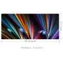 Benvo Extended Mouse Pad Large Gaming Mouse Pad- 35.4x15.7x0.12 inch Computer Keyboard Mouse Mat Non-Slip Mousepad Rubber Base and Stitched Edges for Game Players, Office, Study, Rainbow Line Design