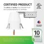 Sunco Lighting 12 Pack 4 Inch Remodel Housing, Air Tight IC Rated Steel Can, 120-277V, TP24 Connector Included for Easy Install - UL & Title 24 Compliant